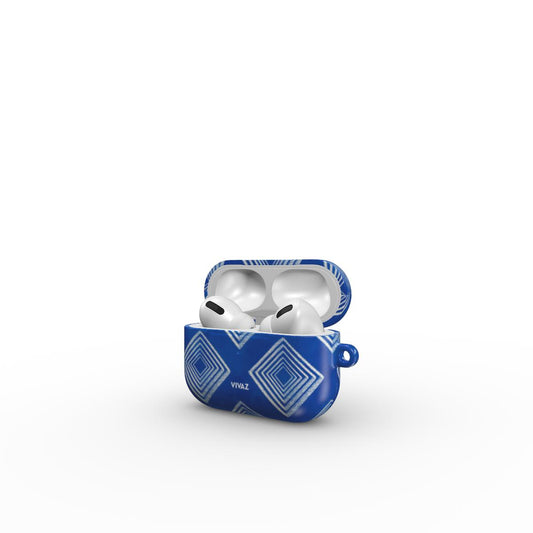 Blue Tiles - Tough Apple AirPods Pro Case