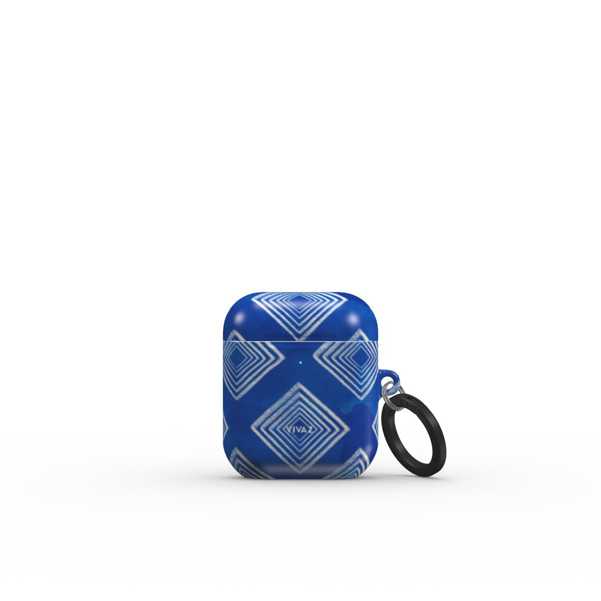 Blue Tiles - Tough Apple AirPods 1/2 Case